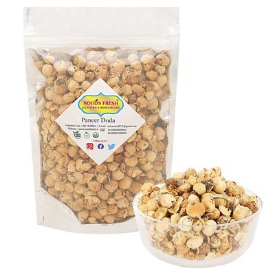 Roods Fresh Natural Paneer Dodi For Diabetes - Indian Rennet/Paneer Doda/Paneer ka Phool/Withania Coagulans (200 grams)