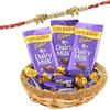 Astonished Retail Sweet Chocolate Gift for Your Loved Ones | Rakhi Chocolate for Brother | Rakhi Chocolate Hamper | Roli, Chawal, Chandan, Misri | 632 view 1