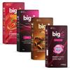Bigfun Flavoured Condoms Combo Pack for Men  Pack of 4 (10 pcs Each, Total 40 pcs) | Multi Flavour  Bubblegum, Strawberry, Chocolate & Xtra Time | Extra Dotted, Ribbed, Lubricated & Latex Condoms | Long-Lasting, Skin-Friendly & Delay for Men view 1
