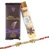 Astonished Retail 4 Pcs Ferrero Rocher with Bournville Chocolate | Rakhi Chocolate for Brother | Rakhi Chocolate Hamper | Roli, Chawal, Chandan, Misri | 764 view 1
