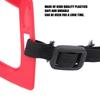 Men Neckline Shaving Template Neck Hair Trimming Styling Red Hairline Shaping Guide Tools for Trimming, Mustache, Neckline and Hairline Line-up view 4