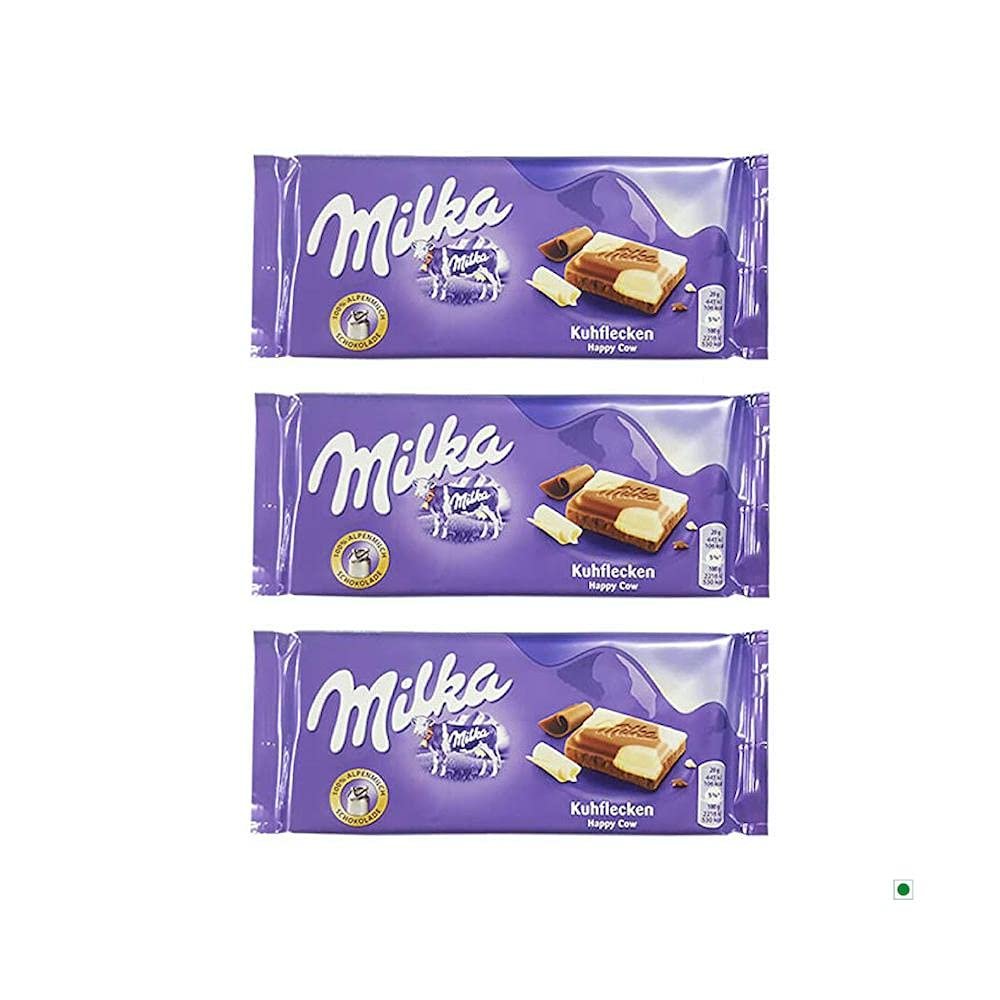 Milka Happy Cow Bar (pack of 3) 300g