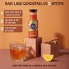 Bab Louie & Co.Old Fashioned Cocktail Mix, Natural, 220ml Makes 10-12 Drinks, Syrup for Craft Coffee/Pancakes/Chocolate Milk/Toast/Iced-teas, Cocktail & Mocktail Syrup view 4