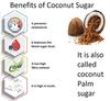 Sampige- Certified Organic Coconut Sugar - Natural Sweetener, Low GI, Rich Caramel Flavor - 100 view 4