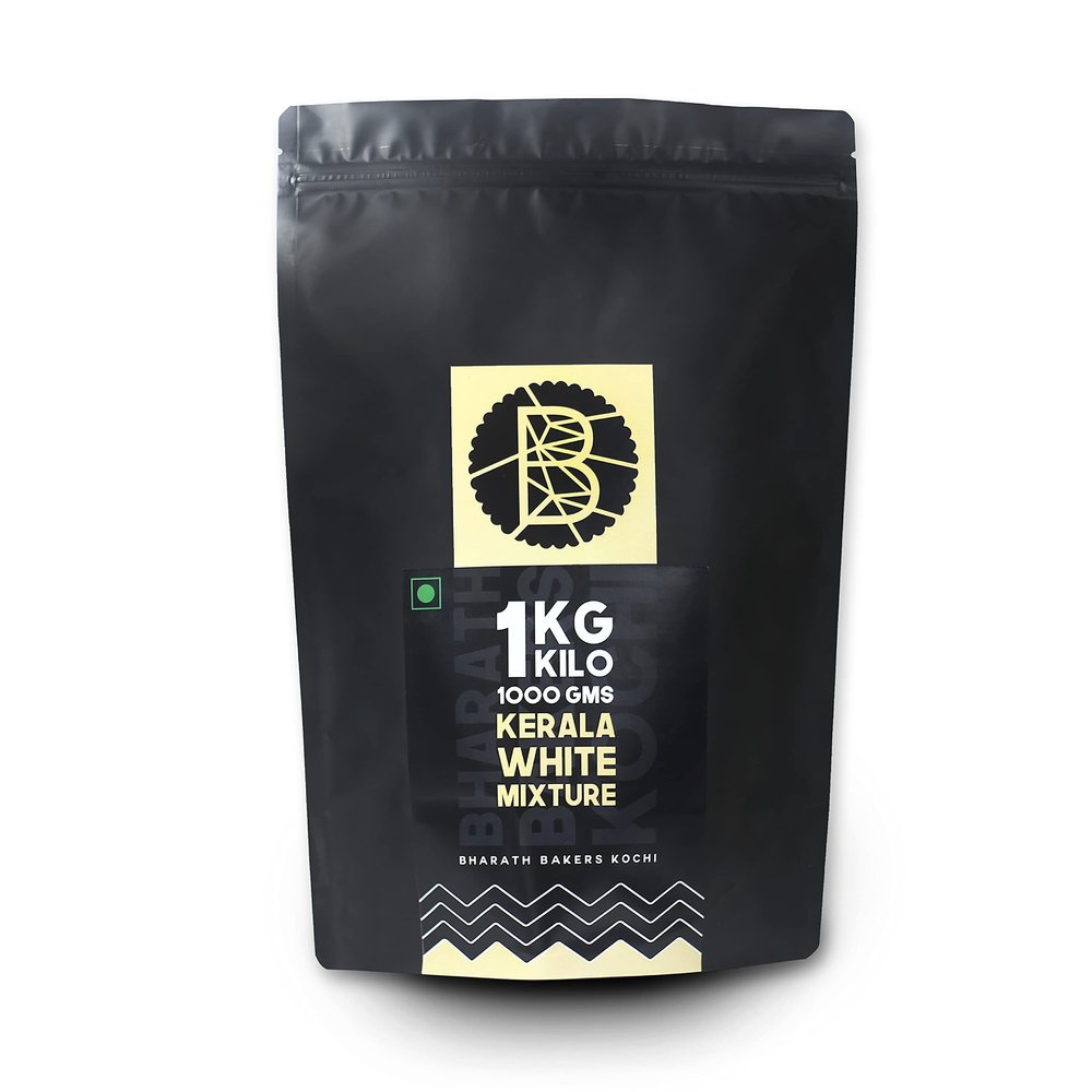 Bharath Bakers Kochi- Kerala White Mixture- 1Kg - Salted- No Preservatives