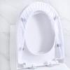 AUXA Disposable Toilet Seat Cover Non-woven Fabric Travel Pocket Friendly Disposable Toilet Seat Covers | No Direct Contact with Unhygienic Seats | Seat Covers for Outing,Public Toilet |5pcs/set view 2