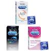 Durex Pleasure Packs - 10 Count (Pack of 3 - Air, Extra Time, Extra Ribbed) view 1