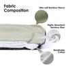 6 PCs Reusable Menstrual Pads, Ultra Absorbent Cotton Cloth Pads for Light / Heavy Flow, Cotton Sanitary Pads for Teens, Women, Nonslip Panty Liners + 1 pc Wet Bag (Mustard Yellow, Grey, Beige, XS) view 2