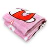 AWSM COLLECTION Newborn Baby Export Premium Super Soft Skin Friendly Lightweight Printed Baby Blanket Baby Wrapper for 0-3 yrs Kids (90x110 cm) Baby Pink view 4