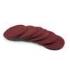 Auniwaig 5 Inch Scrubber Scouring Pads Red-Multipurpose , Scuffing Disc Hoop and Loop Surface Conditioning Disc 6pcs view 1