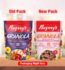 Bagrrys Exotic Fruits Granola with Cranberries, Almonds 400gm, 30% Fruit, Nut & Berries Granola| 13 Superfoods, Oats, Quinoa, Mango, Strawberries, Almonds, Cranberries | Fruit Breakfast Cereal view 4