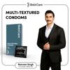 Bold Care Multi-textured Condoms (MTC + Vibe 2) view 2