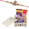 Astonished Retail Small Chocolate Surprise Gift Box | Ganesh Ji Rakhi with Chocolate for Brother | Rakhi Chocolate Hamper | Roli, Chawal, Chandan, Misri | 530 view 1