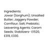 Bazic Jowar Jaggery Ajwain Millet Mini Coin Cookies, No Maida 100% Ancient Grains, Gluten-free, Trans Fat Free, No Artificial Colors & No Flavors - 75 g (Pack of 1) view 3
