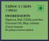 Bharath Bakers Kochi- Chilli Tapioca Chips- 600 Grams - (2 X 300 Grams)- Coconut Oil fried- No Preservatives view 4