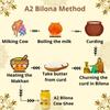 Barmer Bazaar Natural A2 desi cow ghee, pure cow ghee, a2 gramshee bilona method having Immunity Booster quality (1 Ltr) view 2