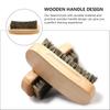 OSALADI Beard Brush for Men Natural Bristle Beard Brush with Wood Handle Shaving Cleaning Brush Professional Facial Brush for Men Father Husband Birthday view 4