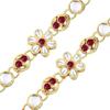 ascension Designer Meena Rakhi Raksha Bandhan Gift Band Moli Design Rakhi for Brother bhaiya bro with 2 Dark Fantasy Cookies & Roli Pack (Pack of 2) view 3