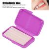 Orthodontic Wax, Food Grade Wax Meeting Demands Safe and Healthy Orthodontic Dental Wax with 10pcs Dental Care for Mouth Protection for Brace Wearers(purple) view 3