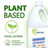 Entor Dishwasher Detergent Gel, Total Action | For Automatic Dishwashers | Plant Based, Eco-Friendly And Safe | Biodegradable | Germ Protection | Citrus & Thyme Oils | 900 ml view 2