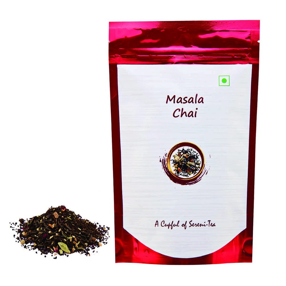 Camellia Twigs | Kadak Masala Chai | latte tea | with Fresh Whole Ground Spices (Handcrafted tea bags)