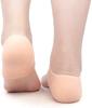 Anva Silicone Gel Heel Pad Socks for Pain Relief for Men and Women (Beige, Free Size) - 1 Pair (Half Heel Socks) view 2