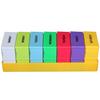 Zollyss Weekly Deep Capacity Pill Tray Organizer,7 Day Large Pill Box Dispenser 4 Times a Day, AM/PM Pop-Out Pill Planner view 3