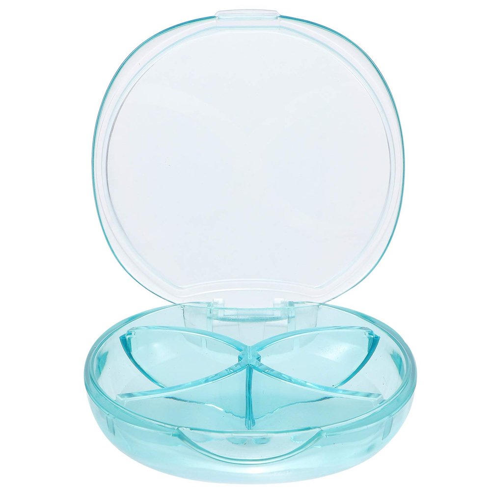 Portable Orthodontic Retainer Case Mouth Guard Box Denture Storage Box