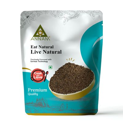 Annam Natural Salty Roasted Flax Seeds 900g | Alsi Seeds | Mouthfreshner | Healthy Salty Snack | Indian Digestive Mouth Freshener | Nutritious Mukhwas