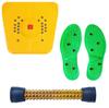 ACS 2000MAT MAGNETIC FOOT MASSAGER SHUE SOLE WONDER FOOT ROLLER WOODEN view 1