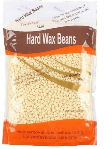 ClubBeauty Hard Wax Beans For Painless Hair Removal, Brazilian Waxing For Face, Eyebrow, Back, Chest, Bikini Areas, Legs At Home, Pink, 100 Grams, Women