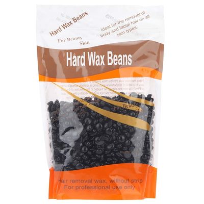 ClubBeauty Hard Wax Beans for Painless Hair Removal, Brazilian Waxing for Face, Eyebrow, Back, Chest, Bikini Areas, Legs At Home (100gm), Black