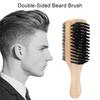 Men's Mustache Brush, Beard Care Tools Beard Grooming Brush for Birthday Gifts for Husband for Dad for Mustache Cleaning for Boyfriend view 3