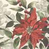 Boston International IHR 3-Ply Paper Napkins, 20-Count Lunch Size, Good Jul Cream view 1