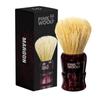 Pink Woolf Soft Boar Shaving Brush  28mm Knot, GLOSS RESIN MAROON HANDLE | Premium Lather with Shaving Cream or Soap | Gentle on Skin, Ideal for Wet Shaving view 1