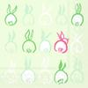 Boston International IHR 3-Ply Paper Napkins, 20-Count Cocktail Size, Bunny Tails view 1