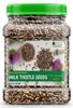 Bliss of Earth Milk Thistle Seeds Organic Super Food For Liver Cleansing Immunity Boosting And Blood Sugar Control 500gm Pack Of 2 view 2