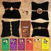 BOGATCHI Rakhi with Chocolates Gift pack, Rakhi for Brother with Chocolate Butterscotch Nuts, 50g + 4 Rakhi Set + Roli Chawal + Free Rakhi Story Card, Rakhi with sweets, Rakhi Chocolates Combo,C9 view 1
