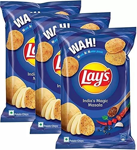 Lay's Potato Chips - Magic Maasala, 240gram (Pack of 3)