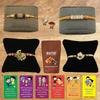 BOGATCHI Rakhi with Chocolates Gift pack, Rakhi for Brother with Chocolate Butterscotch Nuts, 50g + 4 Rakhi Set + Roli Chawal + Free Rakhi Story Card, Rakhi with sweets, Rakhi Chocolates Combo,C5 view 1