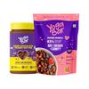 Yogabar Dark Chocolate Peanut Butter and Muesli Combo | Dark Chocolate Peanut Butter - (400gm ) | Dark Chocolate Muesli - ( 700gm ) view 1
