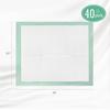Disposable Underpads with Adhesive Tapes 23'' X 36'' Chucks Pads Heavy Absorbency Incontinence Pads, Waterproof Pee Pads, Thicker Chux Pads for Unisex Adult, Kids and Pet (40 Count) view 2
