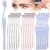 Eyebrow Razor Mini Eyebrow Razor Trimmer Female Face Shaver Lip Hair Remover with Precision Cover Small Eyebrows Shaver for Women Makeup Face Care Tools (36) view 1