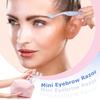 Eyebrow Razor Mini Eyebrow Razor Trimmer Female Face Shaver Lip Hair Remover with Precision Cover Small Eyebrows Shaver for Women Makeup Face Care Tools (6) view 3