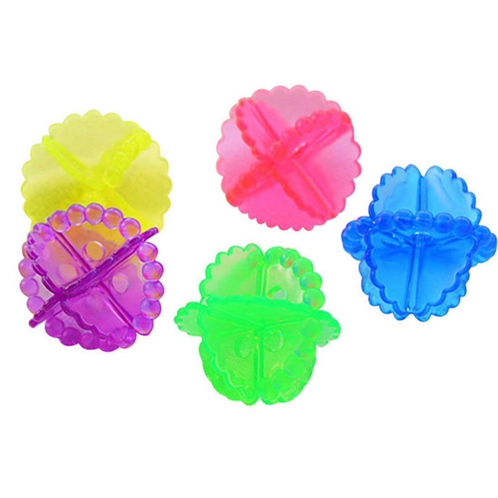 VARNITYA Reusable Anti-Winding Washing Balls Crystal Decontamination laundry ball For Washing Machine (6)