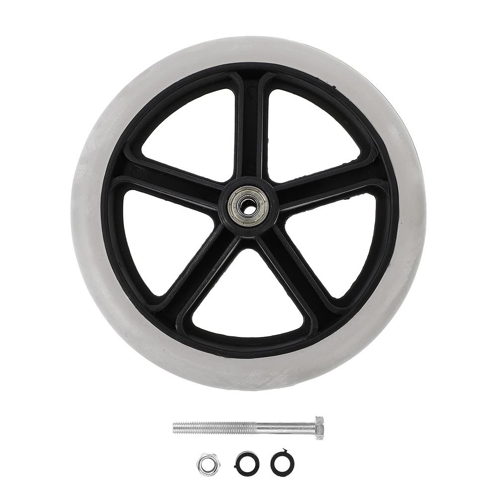 1pc 8- Inch Wheelchair Front Wheel Tire Universal Wheel Accessory