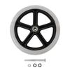 1pc 8- Inch Wheelchair Front Wheel Tire Universal Wheel Accessory view 1