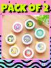 LAPPU Kids Safe Reusable Mosquito Repellent Badge, Sticker for Outdoor & Indoor Protection - Infants & Baby Safe, Assorted (Pack Of 2) view 1