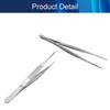 Hegebeck Long Handle Tweezer Stainless Steel Precision Tweezers Hair Remover Beauty Tool for Splinter and Ingrown Hairs with Straight Slant Tip 20cm 1pcs view 4