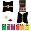 BOGATCHI Rakhi Dry Fruits Combo, Rakhi with chocolates gift pack, Rakhi and chocolate combo, Rakhi gift for brother with Chocolate Box 2pcs + Rakhi Set of 2+Roli Chawal+Rakhi Story Card,CDRFd7 view 1